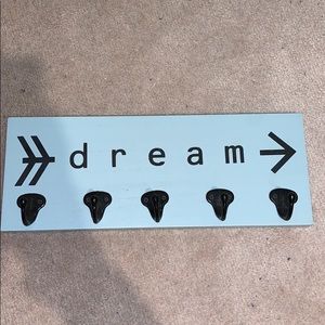dream wooden hook decor!